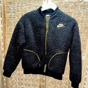 NIKE- XL Black and Gold Jacket